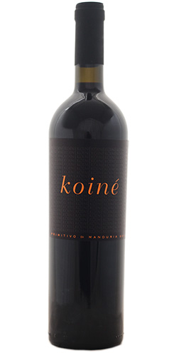 PRIMITIVO DI MANDURIA KOINE 2018