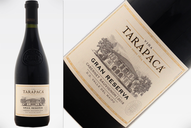 TARAPACA CABERNET SAUVIGNON GRAN RESERVA 2018