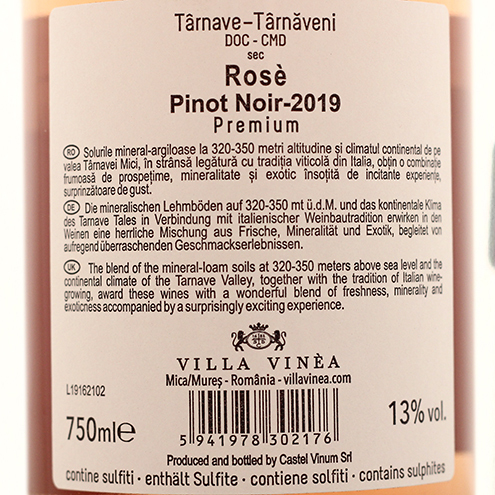 ROSE PINOT NOIR 2019 VILLA VINEA