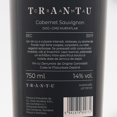 TRANTU CABERNET SAUVIGNON 2017