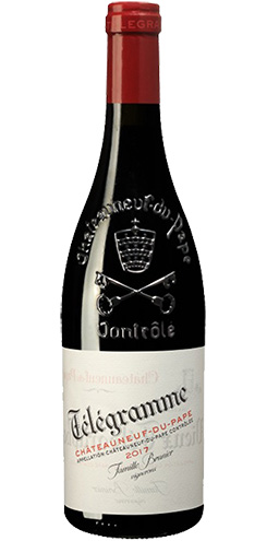 TELEGRAMME CHATEAUNEUF DU PAPE 2017