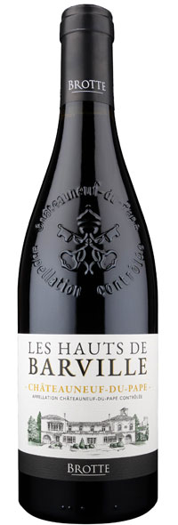 LES HAUTS DE BARVILLE CHATEAUNEUF-DU-PAPE ROUGE 2022 - Brotte