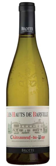 LES HAUTS DE BARVILLE CHATEAUNEUF-DU-PAPE WHITE 2023 - Brotte