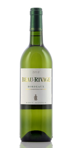 BEAU RIVAGE BORDEAUX BLANC 2010 Borie Manoux pret de 27 lei (Franta)
