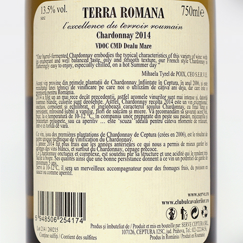 TERRA ROMANA CHARDONNAY 2014