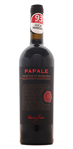 PAPALE PRIMITIVO DI MANDURIA 2016