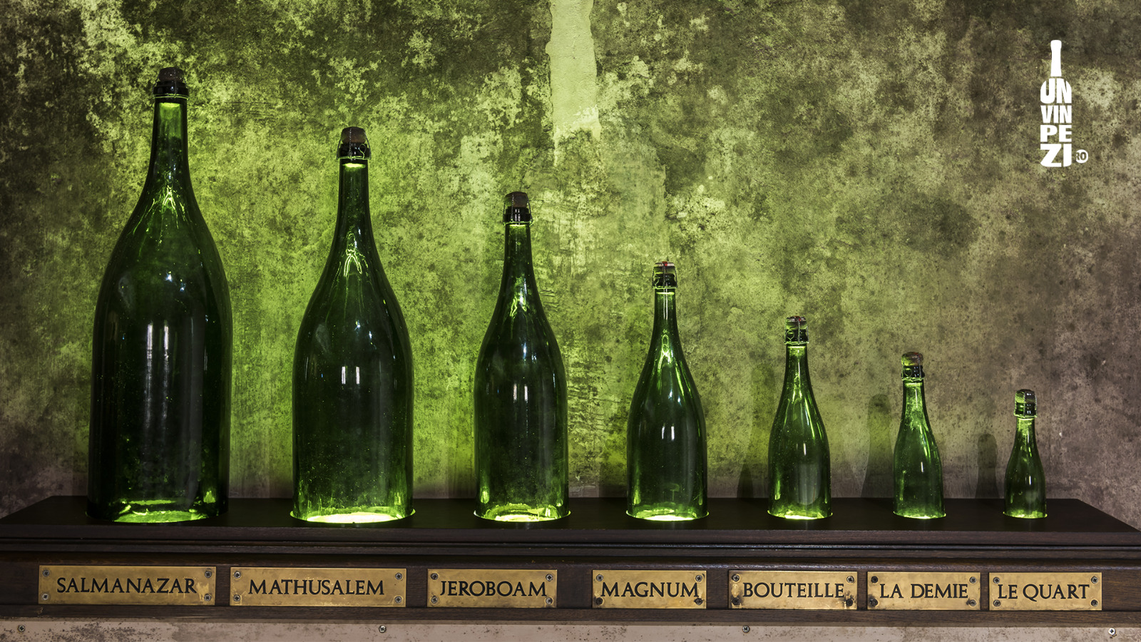 De la Split sau Magnum până la Salmanazar sau Melchior - care sunt semnificaţiile din spatele denumirilor sticlelor de vin