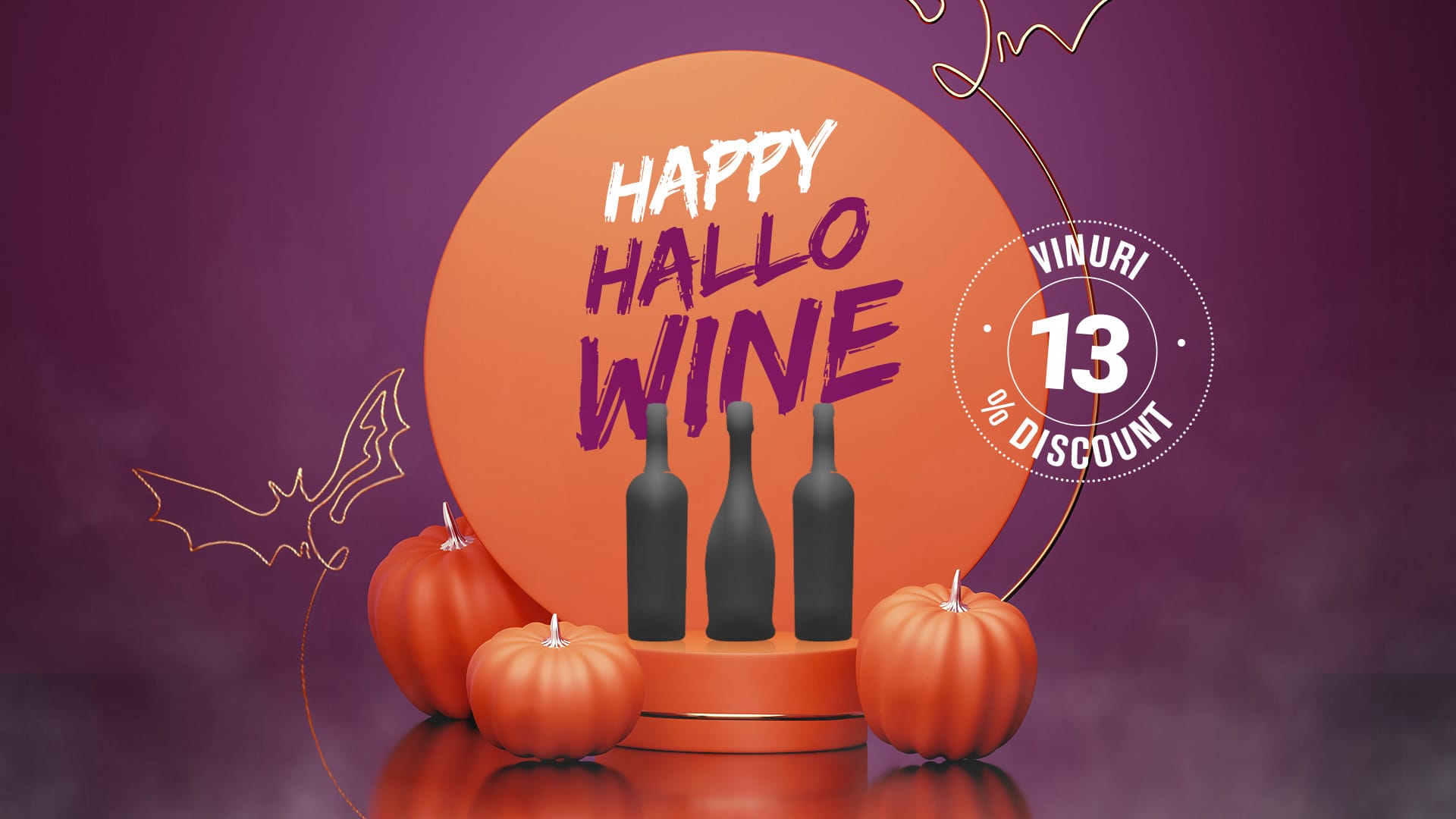 13 vinuri roșii, perfecte pentru Halloween, acum la 13% reducere de Hallo-Wine