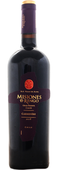 GRAN RESERVA CUVEE CARMENERE 2018-Misiones de Rengo