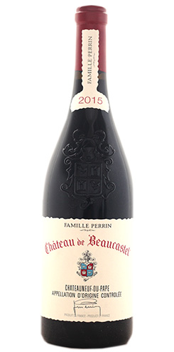 CHATEAU DE BEAUCASTEL CHATEAUNEUF-DU-PAPE ROUGE 2015