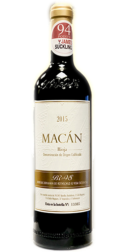 MACAN 2015-Bodegas Benjamin de Rothschild & Vega Sicilia