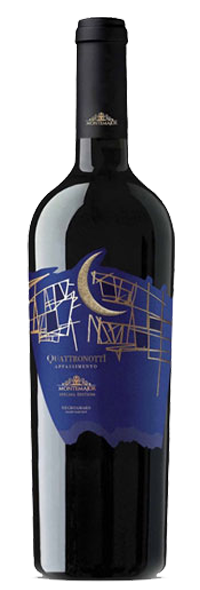 QUATTRONOTTI NEGROAMARO APPASSIMENTO PUGLIA 2018-Montemajor