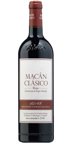 MACAN CLASICO 2016-Bodegas Benjamin de Rothschild & Vega Sicilia