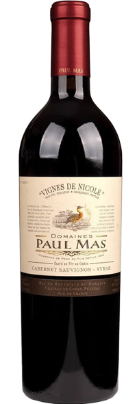 VIGNES DE NICOLE CABERNET SAUVIGNON SYRAH 2019-Paul Mass