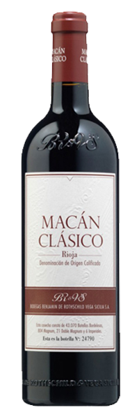 MACAN CLASICO 2017-Bodegas Benjamin de Rothschild & Vega Sicilia