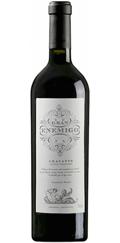 GRAN ENEMIGO CHACAYES CABERNET FRANC 2016-Bodega Aleanna