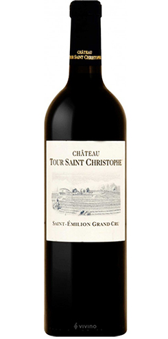 CHATEAU TOUR SAINT CHRISTOPHE 2018-Chateau Tour Saint Christophe