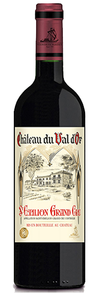 CHATEAU DU VAL D'OR ST. EMILION GRAND CRU 2015-Chateau du Val d'Or