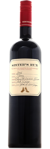 SISTER'S RUN SHIRAZ 2016-Calvary Hill, Barossa