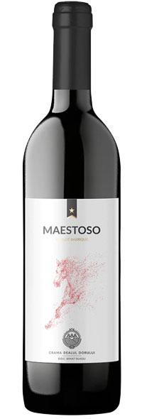 MAESTOSO MERLOT BARRIQUE 2014-Crama Dealul Dorului