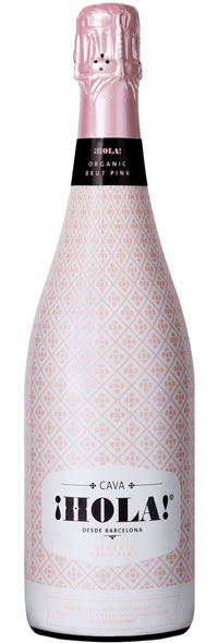 !HOLA CAVA ORGANIC BRUT PINK