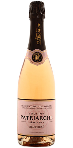 CREMANT DE BOURGOGNE PATRIARCHE BRUT ROSE-Patriarche Pere&Fils